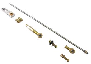 Racing Power Company R7730 Billet adjustable column arm kit fit gm