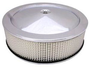 Racing Power Company R8002 14 inch x 4 inch muscle car air cleaner st