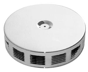 Racing Power Company R8012 14 inch x 3 inch louvered air cleaner st