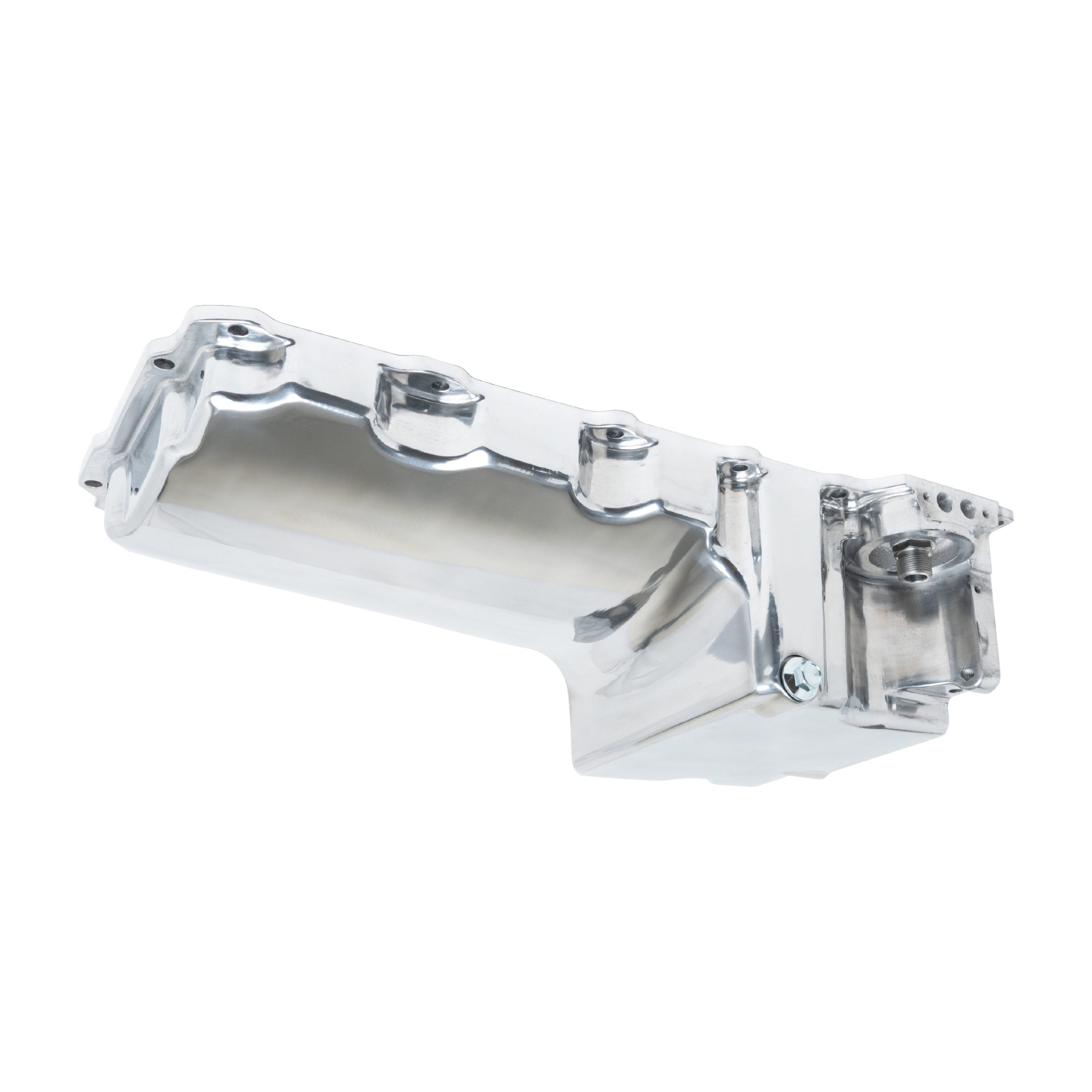 Racing Power Company R8460POL Retro Fit Aluminum Oil Pan - Polished