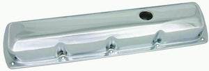 Racing Power Company R9391 Chrome steel oldsmobile short valve cover pr