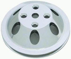 Racing Power Company R9482POL Pol alum sbc single groove pully ea