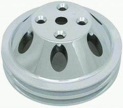 Racing Power Company R9483POL Pol alum sbc double groove pully ea