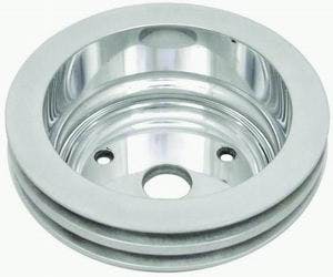 Racing Power Company R9485POL Pol alum sbc double groove pully ea