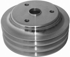 Racing Power Company R9486 Satin sbc triple groove pulley ea