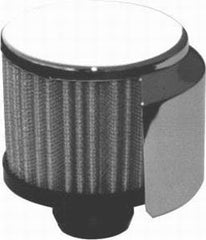Racing Power Company R9516 Push-in filter breather w/shield ea