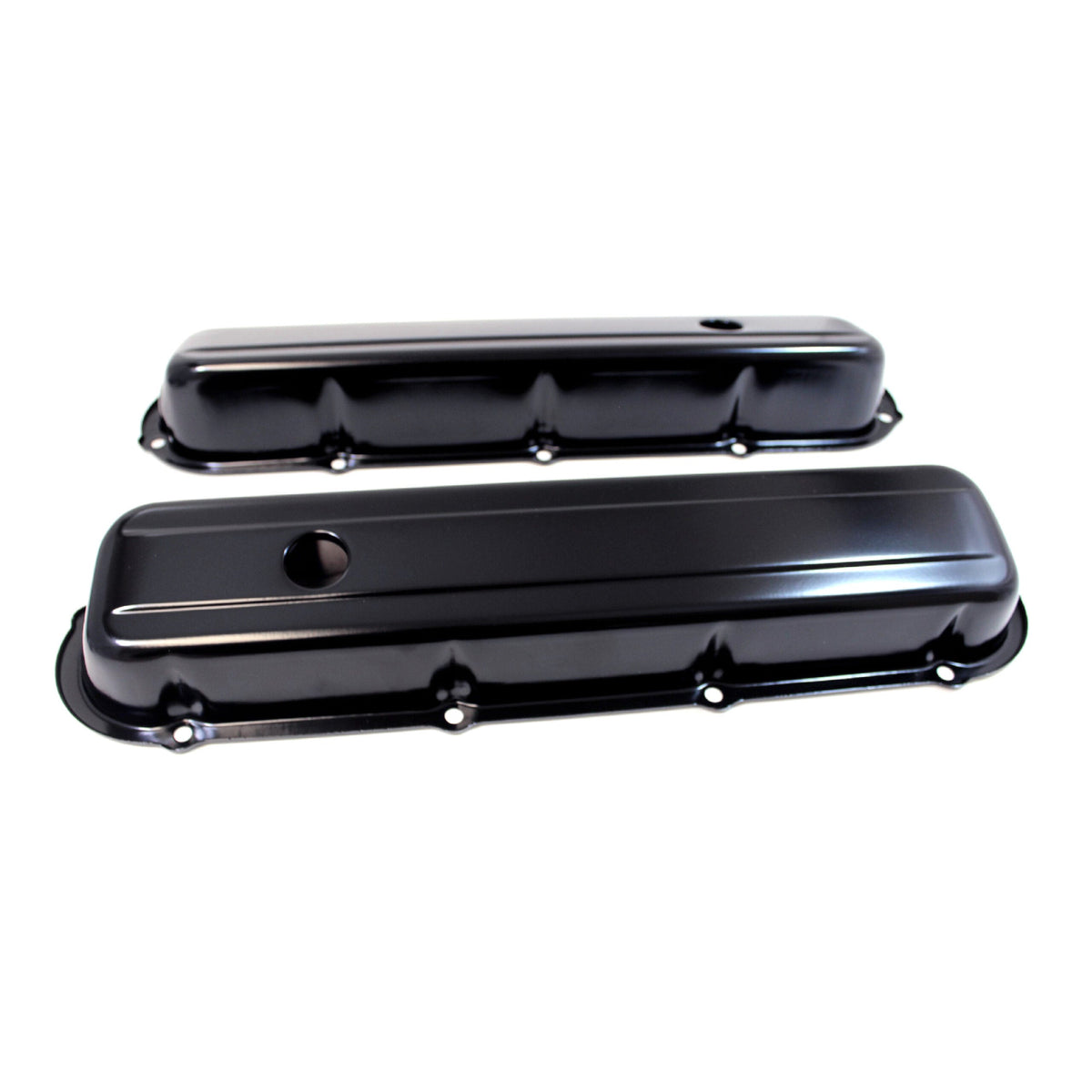 Racing Power Company R9521BK 1968-84 Cadillac Valve Covers Black Finished