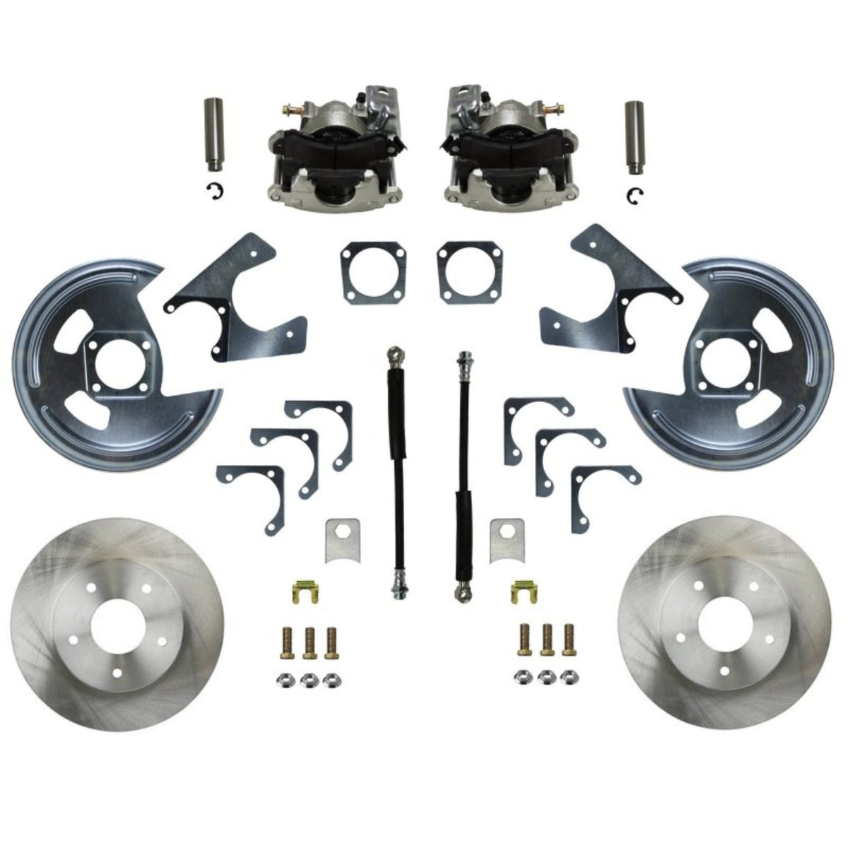 LEED Brakes RC1001 Rear Drum to Disc Brake Conversion Kit - 11 inch Rotor