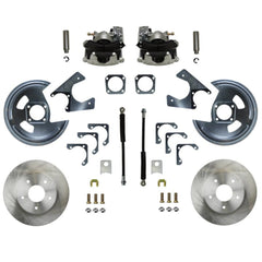 LEED Brakes RC1001 Rear Drum to Disc Brake Conversion Kit - 11 inch Rotor