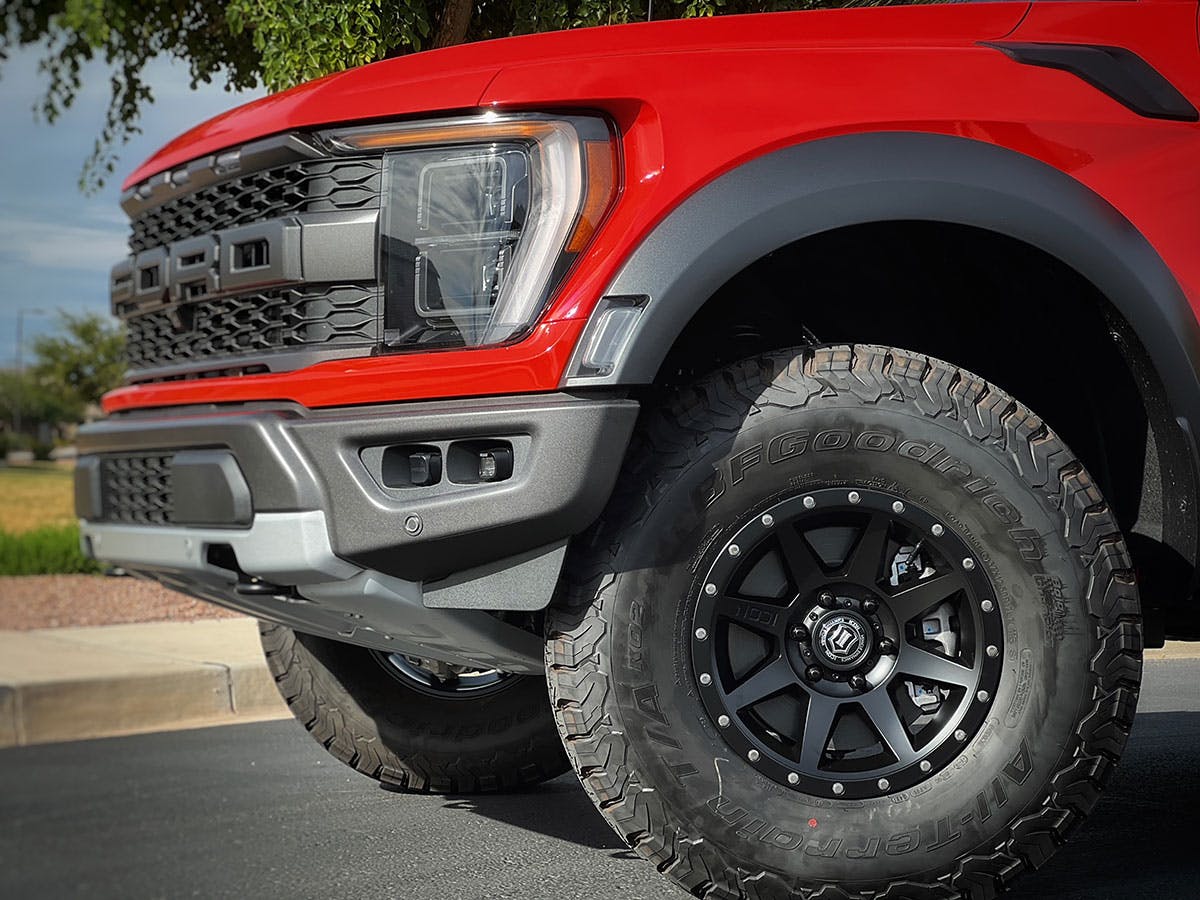 ICON Alloys 1817856350SB Rebound Satin Black - 17 X 8.5 / 6 X 135 / 6mm / 5 bs