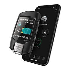 Arctic Start Remote Start + Security EDGE 3X with LTE 2-Way LCD, 2-Mile Range Remote Kit w/ LTE