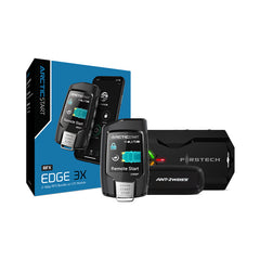 Arctic Start Remote Start + Security EDGE 3X with LTE 2-Way LCD, 2-Mile Range Remote Kit w/ LTE