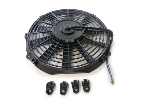 Racing Power Company R1202 12 inch universal straight blade cooling fan 12v