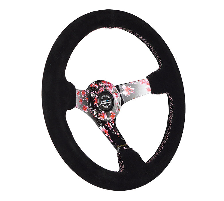 NRG Innovations Reinforced Steering Wheel RST-036SAK-R