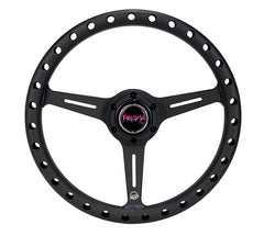 NRG Innovations ALUMINUM STEERING WHEELS - EXTRA LIGHT BLACK