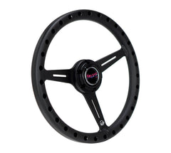 NRG Innovations ALUMINUM STEERING WHEELS - EXTRA LIGHT BLACK