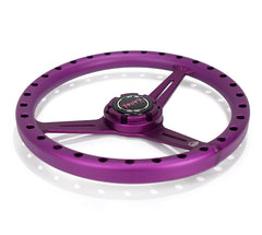 NRG Innovations ALUMINUM STEERING WHEELS - EXTRA LIGHT PURPLE