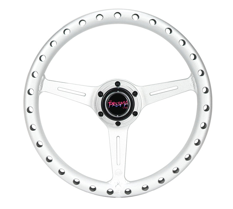 NRG Innovations ALUMINUM STEERING WHEELS - EXTRA LIGHT SILVER