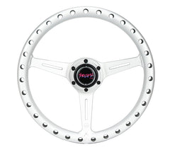 NRG Innovations ALUMINUM STEERING WHEELS - EXTRA LIGHT SILVER