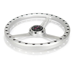 NRG Innovations ALUMINUM STEERING WHEELS - EXTRA LIGHT SILVER