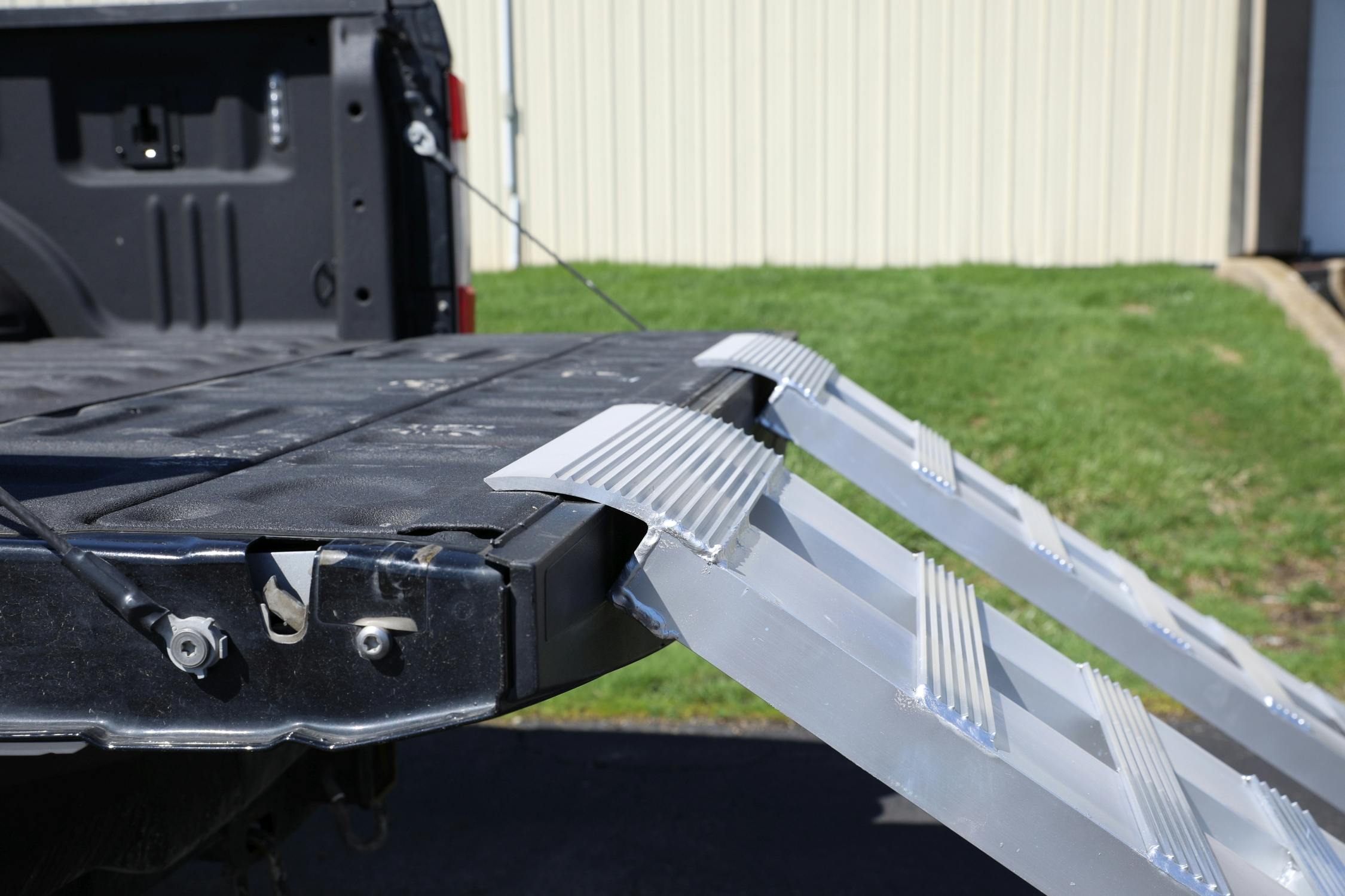 GEN-Y Hitch GH-17096 1 pair Extreme Duty 8 foot Aluminum Loading Ramps 15in x 96in 7K Capacity Per Ramp