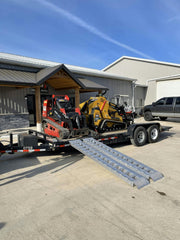 GEN-Y Hitch GH-16096-1 Single Heavy Duty 8 foot Aluminum Loading Ramp 15in x 96in 5K Capacity