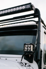 RIGID Industries 862213 Dually Side Shooter PRO LED Spot Light, Surface Mount