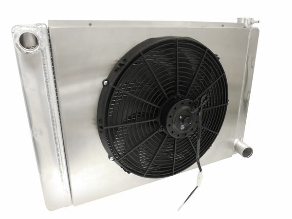 Racing Power Company R1052 Universal(single-pass) radiator and cooling fan