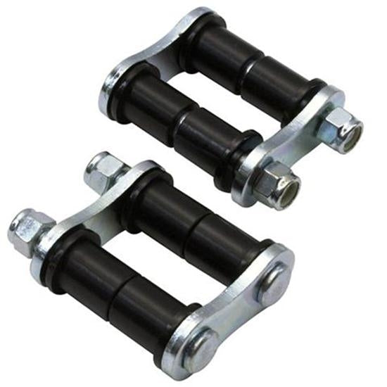 Racing Power Company R3478 SHACKLE KIT WIDTH 2 1/4 inch CHROME