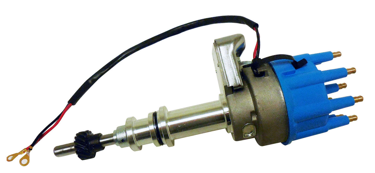 Racing Power Company R3936BLU Sb ford 351w distributor -blue cap