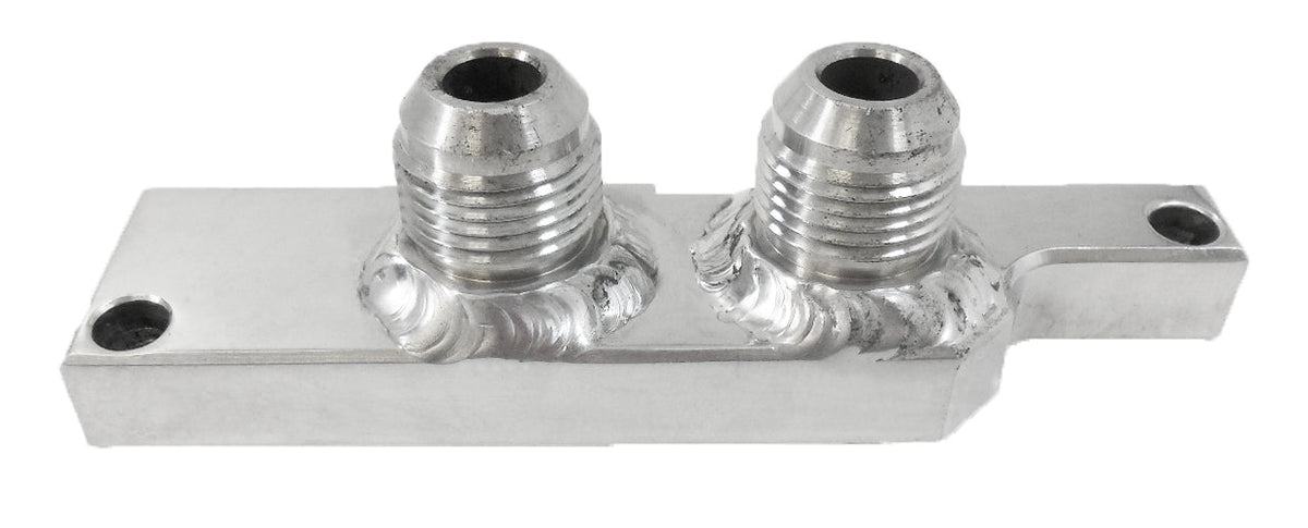 Racing Power Company R4017 Alum ls1 remote oil filter adapter