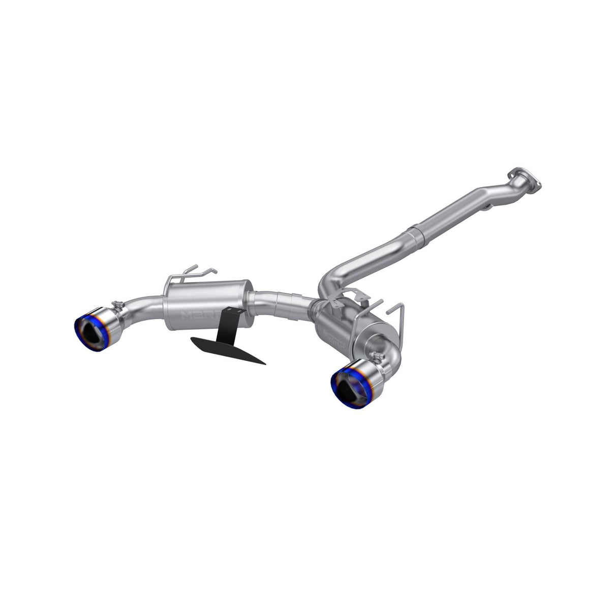MBRP Exhaust 2023 Toyota Corolla GR 1.6L Armor Pro T304 Stainless Steel 3 Inch Cat-Back Dual Split Rear with Burnt End Tips MBRP S43023BE