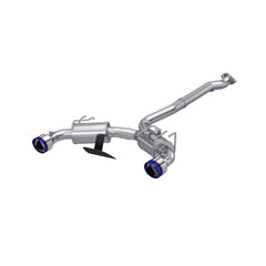 MBRP Exhaust 2023 Toyota Corolla GR 1.6L Armor Pro T304 Stainless Steel 3 Inch Cat-Back Dual Split Rear with Burnt End Tips MBRP S43023BE