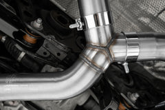 MBRP Exhaust 2023 Toyota Corolla GR 1.6L Armor Pro T304 Stainless Steel 3 Inch Cat-Back Dual Split Rear with Burnt End Tips MBRP S43023BE
