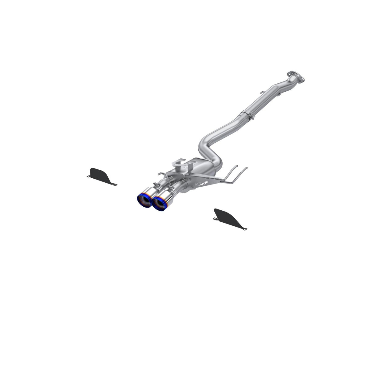 MBRP Exhaust 2023 Toyota Corolla GR 1.6L Armor Pro T304 Stainless Steel 3 Inch Cat-Back Dual Center Rear Exit with Burnt End Tips MBRP S43033BE