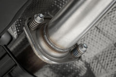 MBRP Exhaust 2023 Toyota Corolla GR 1.6L Armor Pro T304 Stainless Steel 3 Inch Cat-Back Dual Center Rear Exit with Carbon Fiber Tips MBRP S43033CF