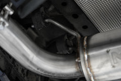 MBRP Exhaust 2019-2023 Mazda 3 Hatchback FWD/AWD 2.5/2.5T Armor Pro T304 Stainless Steel 2.5 Inch Axle-Back Dual Split Rear Street Profile MBRP S4450304