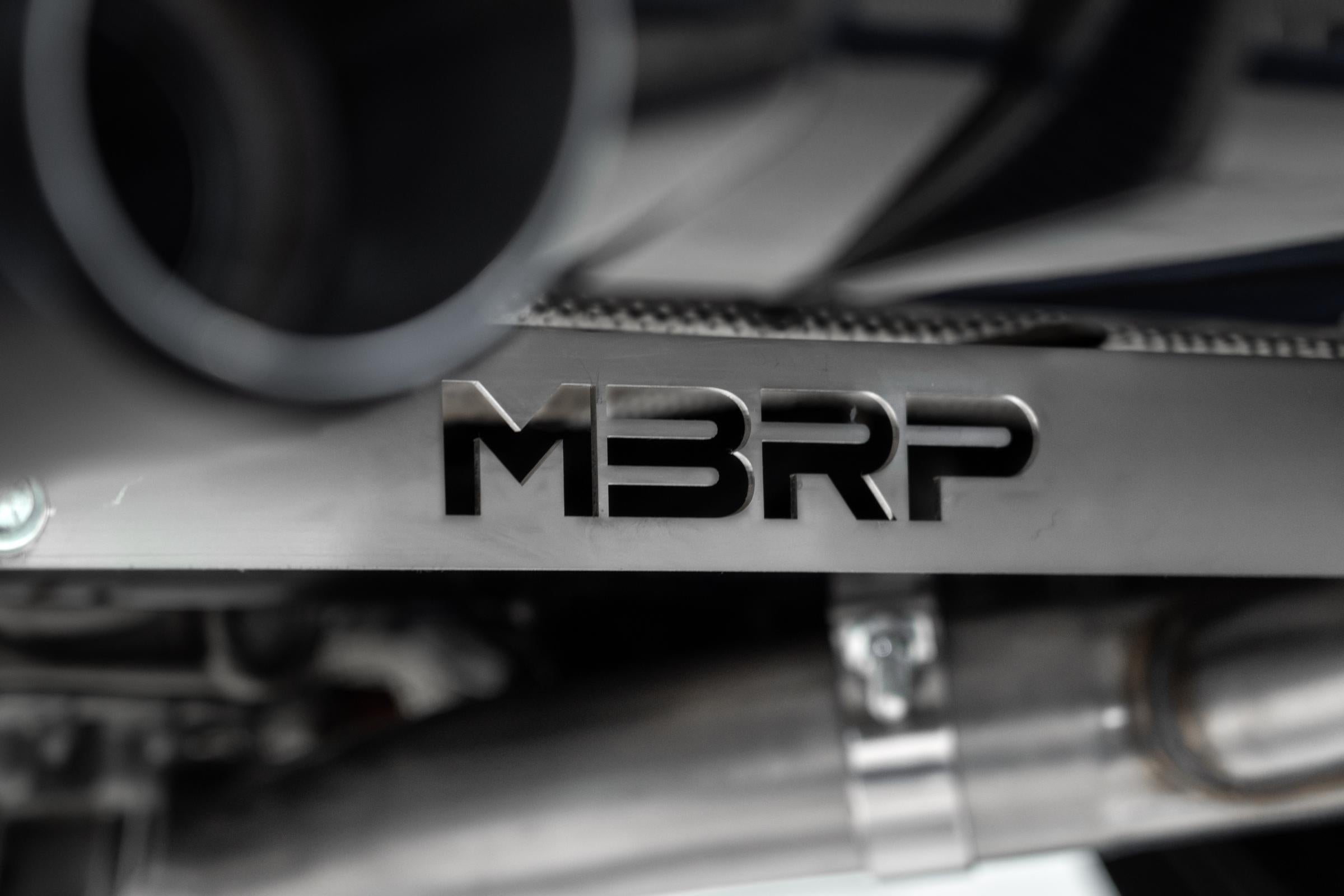 MBRP Exhaust 2019-2021 BMW M2 Competition 3.0L Armor Pro T304 Stainless Steel 3 Inch Resonator-Back Dual Rear Quad Outlet with Carbon Fiber Tips Active Profile MBRP S45023CF