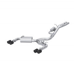 MBRP Exhaust 2017-2020 Audi RS3 2.5T T304 Stainless Steel 3 Inch Cat-Back Dual Split Rear with Carbon Fiber Tips MBRP S46103CF