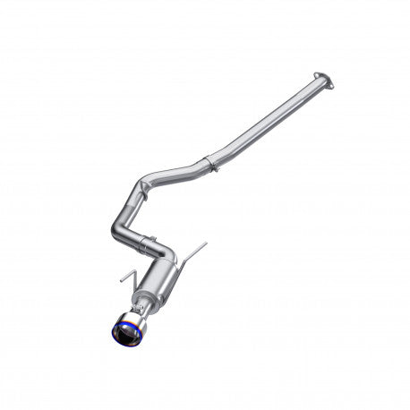 MBRP Exhaust Subaru Impreza WRX/WRX STI 2.0L/2.5L 3.0 Inch Cat-Back Single Rear Exit T304 Stainless Steel with Burnt End Tip MBRP S48033BE
