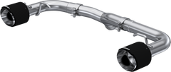 MBRP Exhaust 22-Up Subaru BRZ /Toyota GR86 2.4L T304 Stainless Steel 2.5 Inch Axle-Back Dual Split Rear with Carbon Fiber Tips MBRP S48053CF