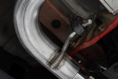 MBRP Exhaust 22-Up Subaru BRZ /Toyota GR86 2.4L T304 Stainless Steel 2.5 Inch Axle-Back Dual Split Rear with Carbon Fiber Tips MBRP S48053CF