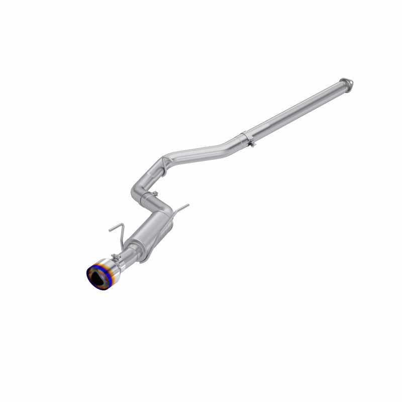 MBRP Exhaust 22-Up Subaru WRX 2.4L T304 Stainless Steel 3 Inch Cat-Back Single Rear Exit Burnt End Tip MBRP S48093BE