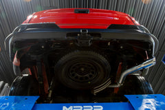 MBRP Exhaust Black-Coated Aluminized Steel 3" Cat-Back Single Side Exit PN. S5019BLK