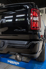 MBRP Exhaust T304 Stainless Steel 3" Cat-Back 2.5" Dual Split Rear with Carbon Fiber Tips PN. S51563CF