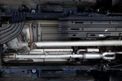 MBRP Exhaust Black-Coated Aluminized Steel 3" Cat-Back 2.5" Dual Split Rear PN. S5156BLK