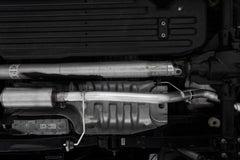 MBRP Exhaust Aluminized Steel 3 Inch Resonator Back Single Side Exit 2021-2023 Ford F-150 PowerBoost Hybrid 3.5L MBRP S5221AL
