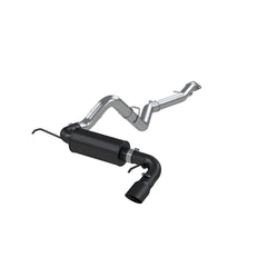 MBRP Exhaust 3 inch Cat-Back Single Rear Exit 2021-Up Ford Bronco Black Coated MBRP S5235BLK