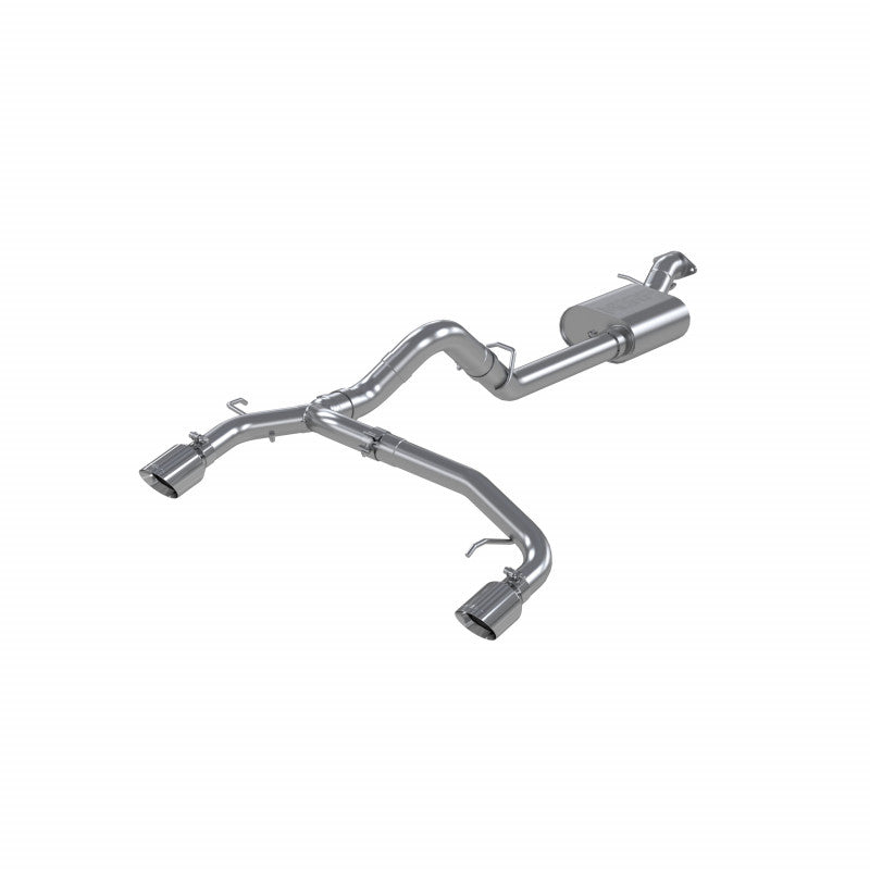 MBRP Exhaust 21-23 Ford Bronco 2.3L/2.7L EcoBoost 2/4-Door T304 Stainless Steel 3 Inch Cat-Back Dual Split Rear MBRP S5241304
