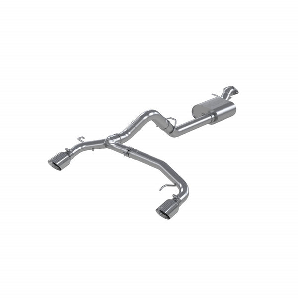 MBRP Exhaust 21-23 Ford Bronco 2.3L/2.7L EcoBoost 2/4-Door T304 Stainless Steel 3 Inch Cat-Back Dual Split Rear MBRP S5241304